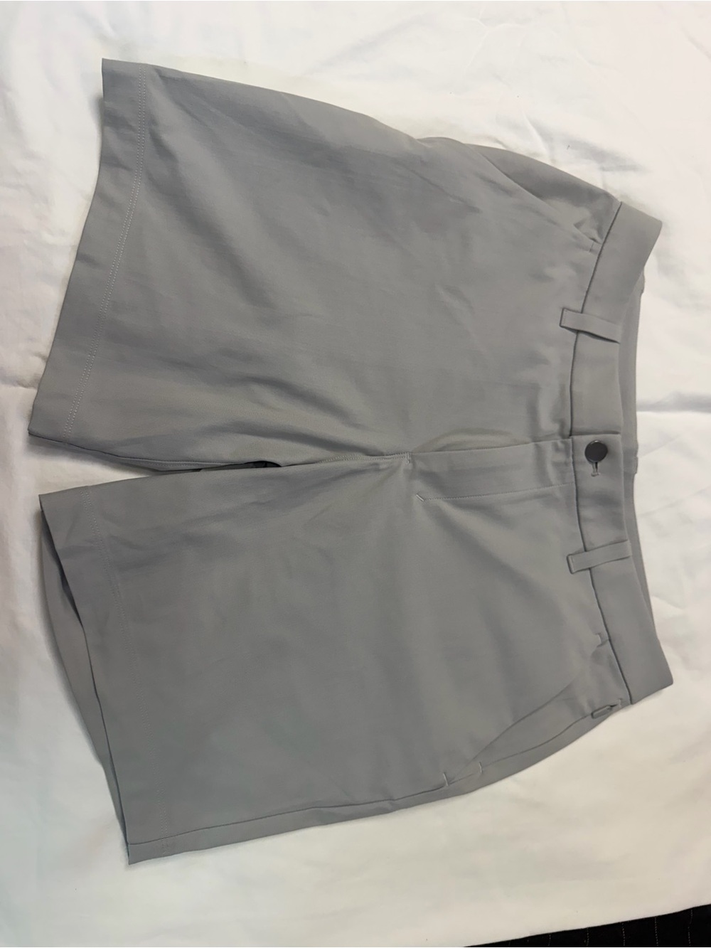 lululemon athletica Light Gray Flat Front Men's Shorts